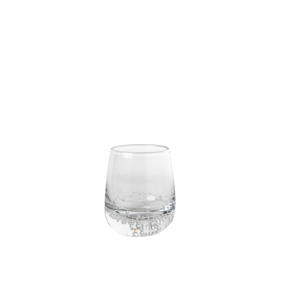 Broste Copenhagen Bubble Water Glass 22 CL - Drinking Glasses Mouth-Blown Glass Grey - 14495873