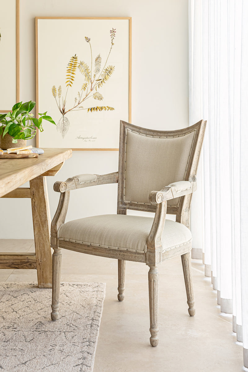 Country style deals dining chairs