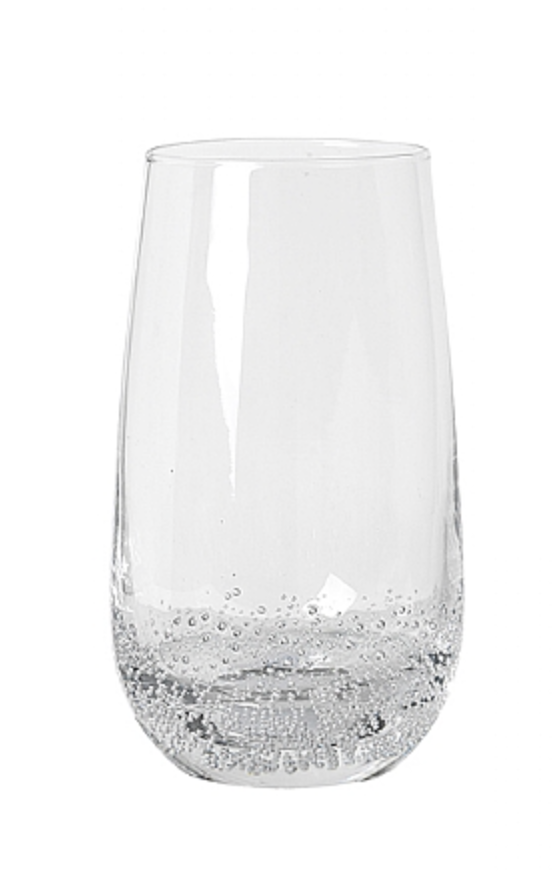 Broste Bubble Red Wine Glass - Cotswold Grey