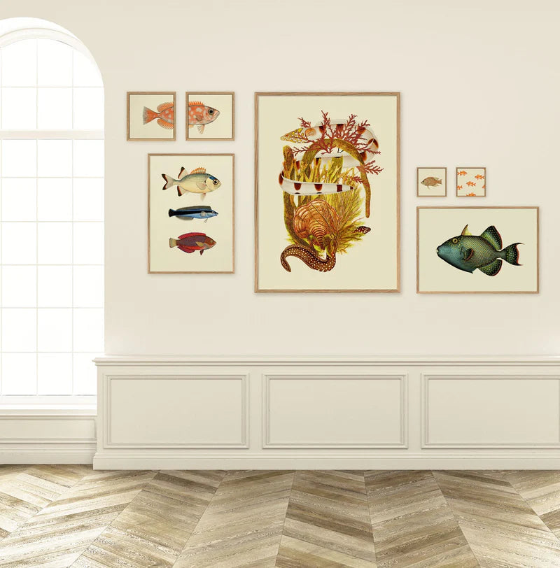 The Fishes - 50cm x 70cm (Click & Collect)