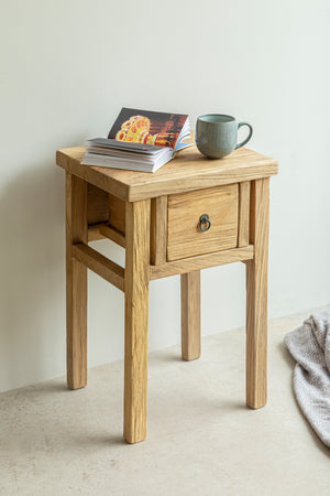 Percy Elm Bedside Table