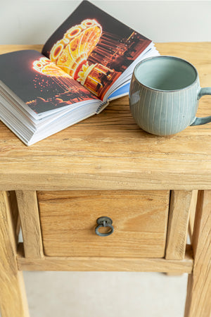 Percy Elm Bedside Table