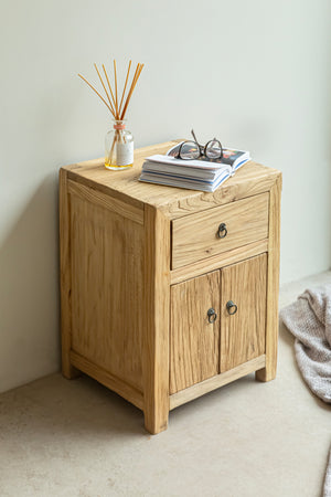 Thomas Elm Bedside Table