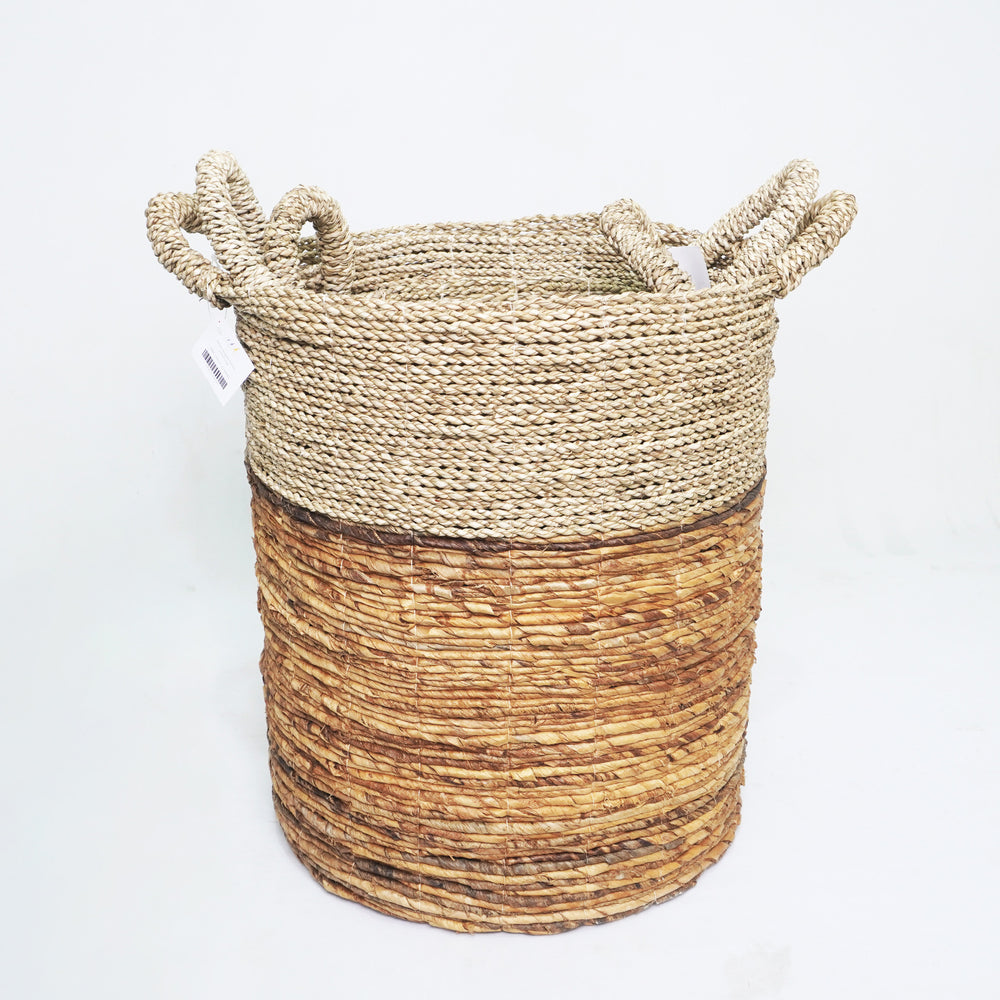 Hitam Seagrass Basket - Large