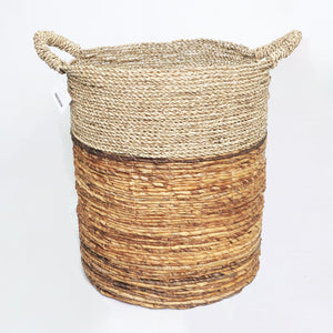 Hitam Seagrass Basket - Large