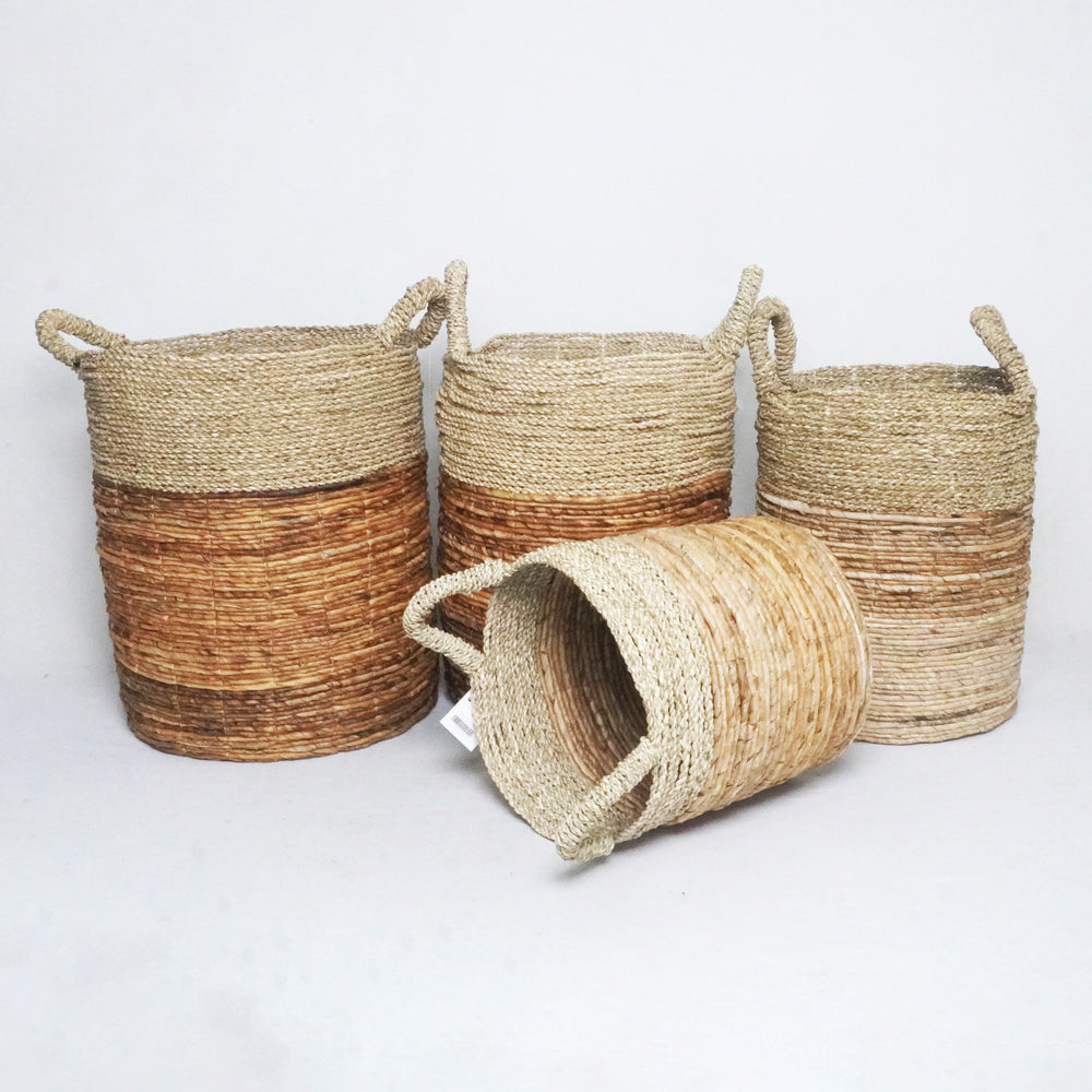 Hitam Seagrass Basket - Large