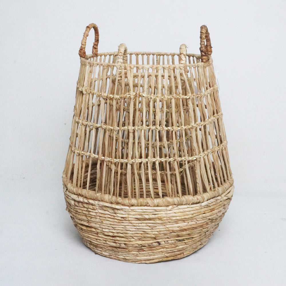 Sisal Banana Tree Bark Basket - Large