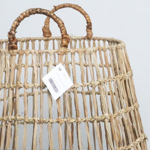 Sisal Banana Tree Bark Basket - Large