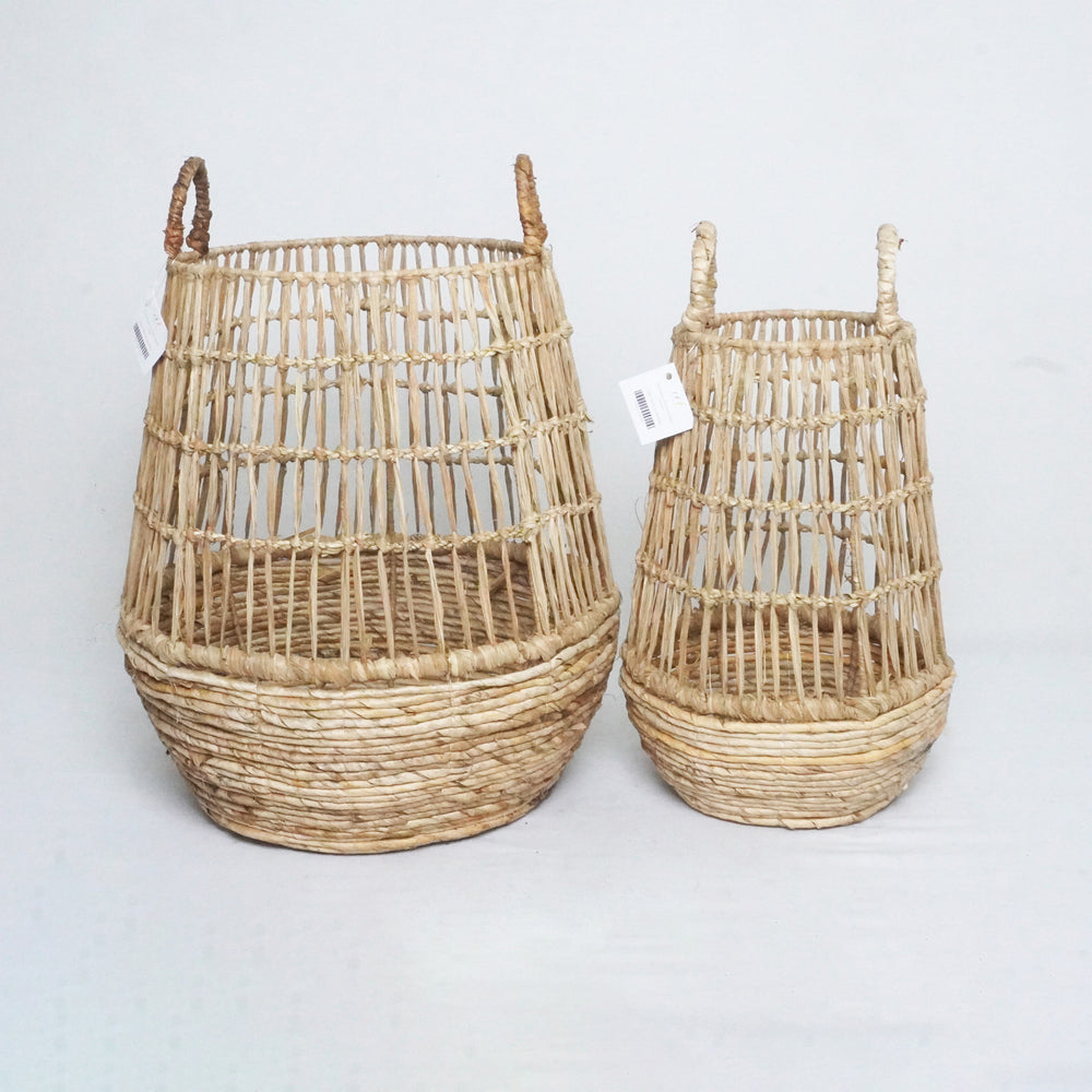 Sisal Banana Tree Bark Basket - Large