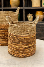 Hitam Seagrass Basket - Small