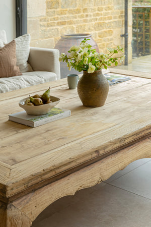 Edwin Vintage Coffee Table - 225cm