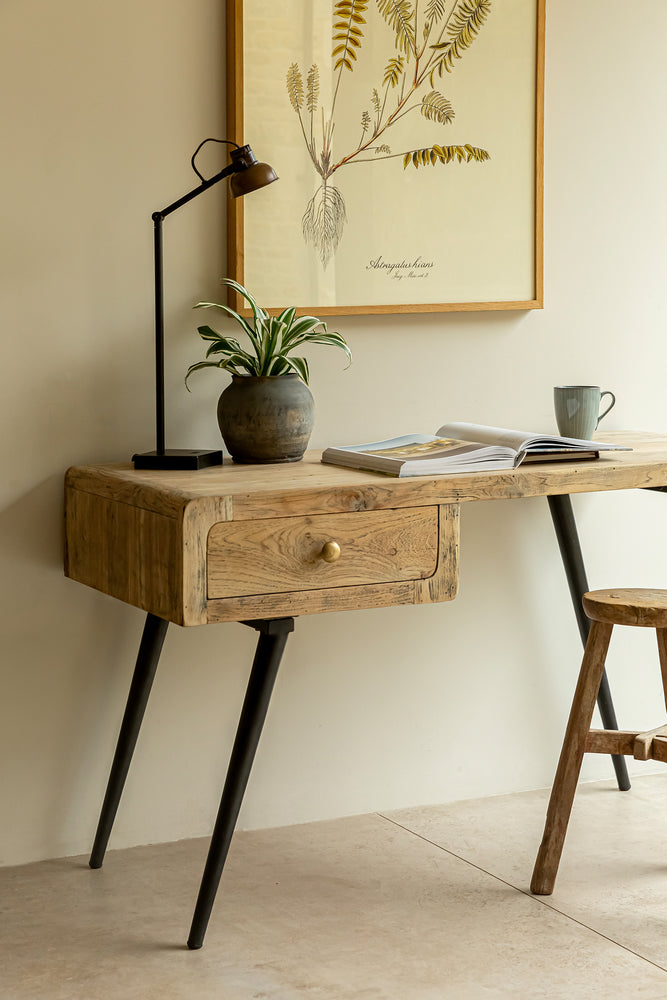 Mid Century Writing Desk - Light