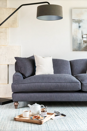 Milton 3 Seater Sofa - Krayola & Solna Fabric