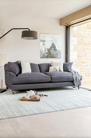 Milton 3 Seater Sofa - Krayola & Solna Fabric