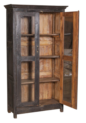 Harita Rustic Display Cabinet - 185cm