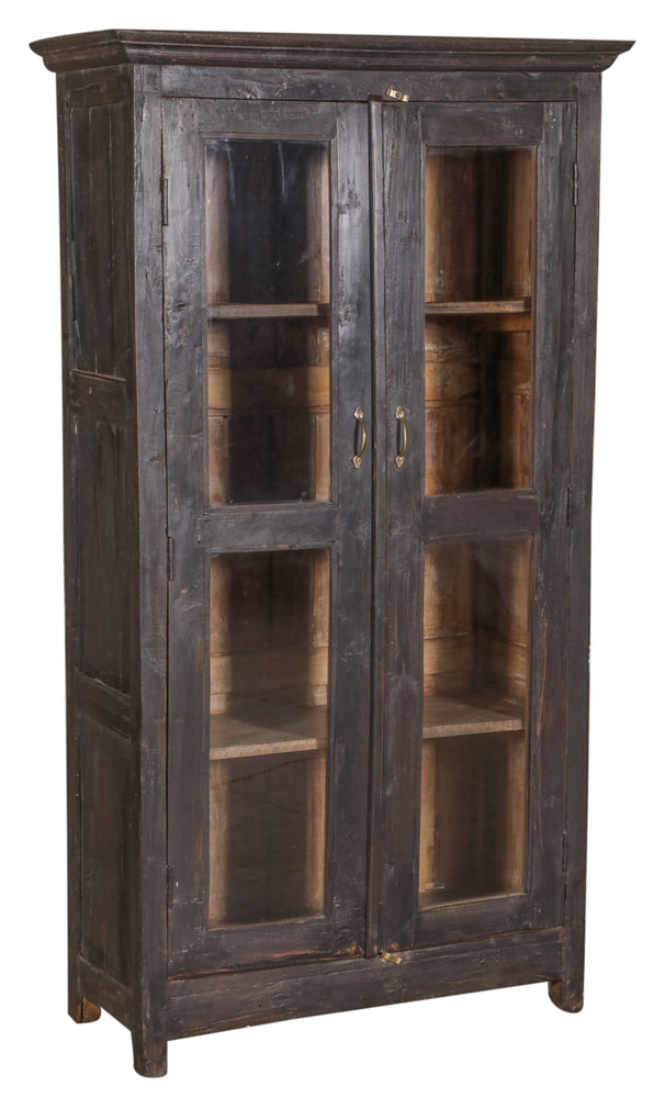 Harita Rustic Display Cabinet - 185cm