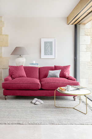 Milton 2 Seater Sofa - Krayola & Solna Fabric