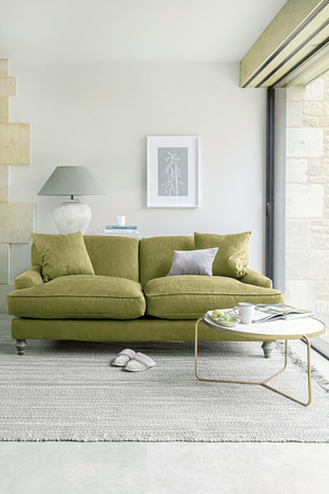 Milton 2 Seater Sofa - Krayola & Solna Fabric