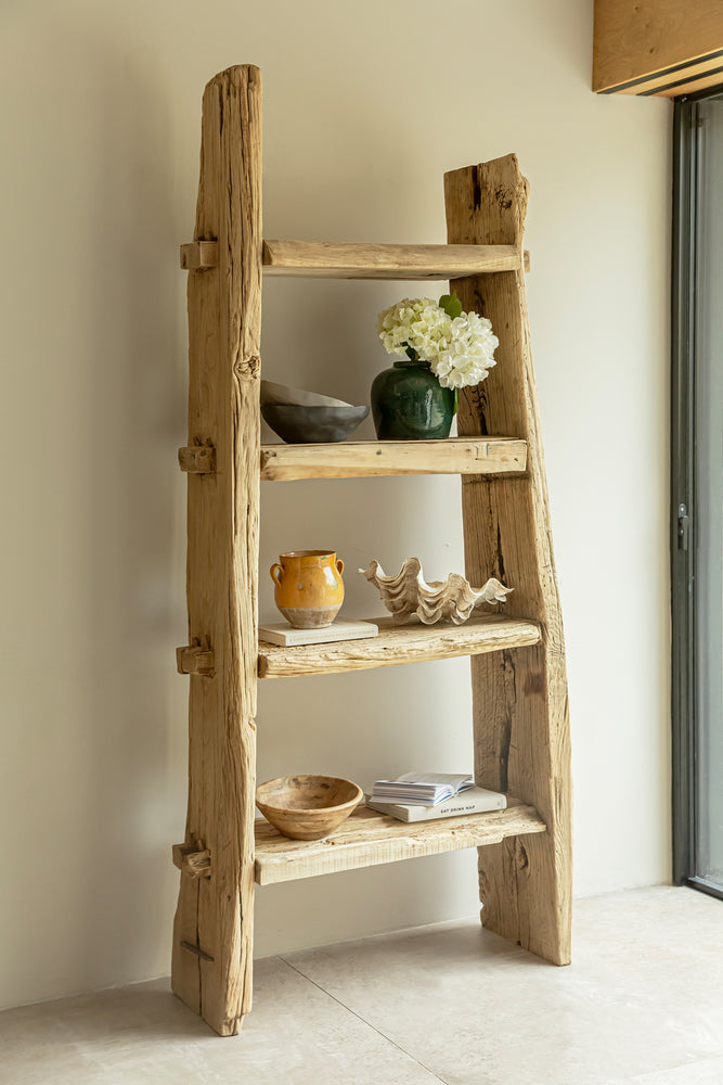 Dean Rustic Ladder Shelves - 200cm