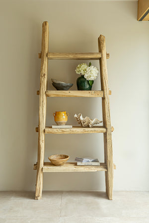 Dean Rustic Ladder Shelves - 200cm