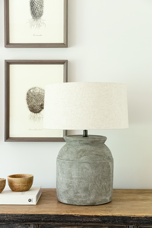 Strado Vase Lamp - Dark Grey